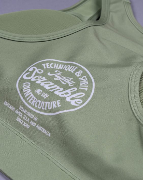 Scramble Verano Sports Bra - Green Scramble Verano Sports Bra - Green