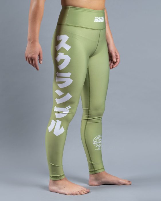 Scramble Verano Sports Leggings - Green Scramble Verano Sports Leggings - Green