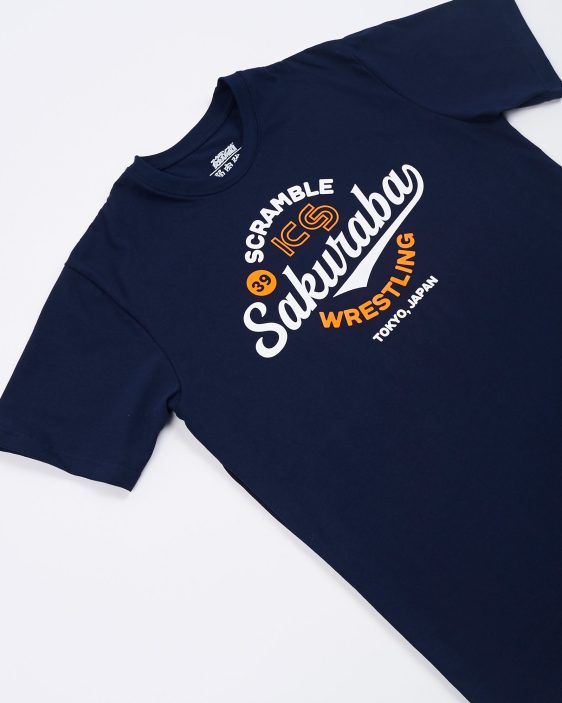 KS x Scramble Wrestling Tee - Navy KS x Scramble Wrestling Tee - Navy