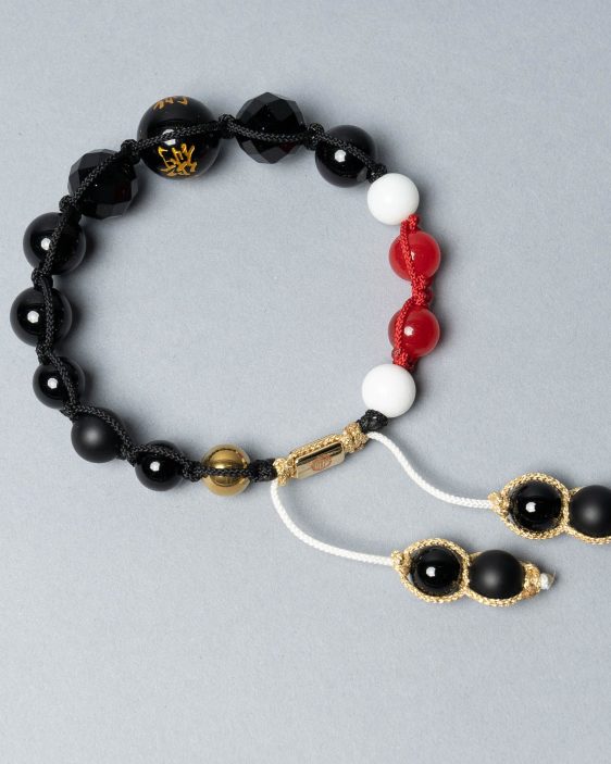 Jiu Jitsu Series Bracelet - Black Belt - Gloss Jiu Jitsu Series Bracelet - Black Belt - Gloss