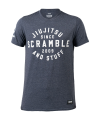Scramble Jiu Jitsu and Stuff Type Tee - Navy Scramble Jiu Jitsu and Stuff Type Tee - Navy