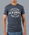 Scramble Jiu Jitsu and Stuff Type Tee - Navy Scramble Jiu Jitsu and Stuff Type Tee - Navy