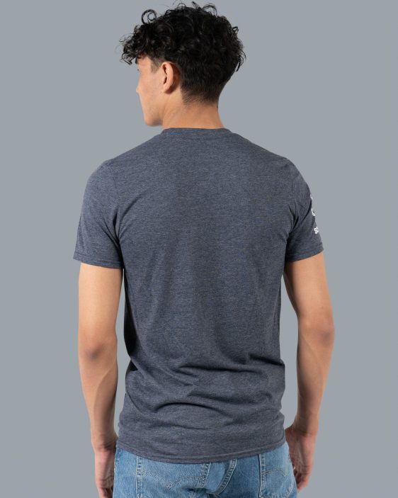 Scramble Jiu Jitsu and Stuff Type Tee - Navy Scramble Jiu Jitsu and Stuff Type Tee - Navy