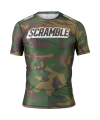 Scramble Tactic Rashguard - Woodland Camo Scramble Tactic Rashguard - Woodland Camo