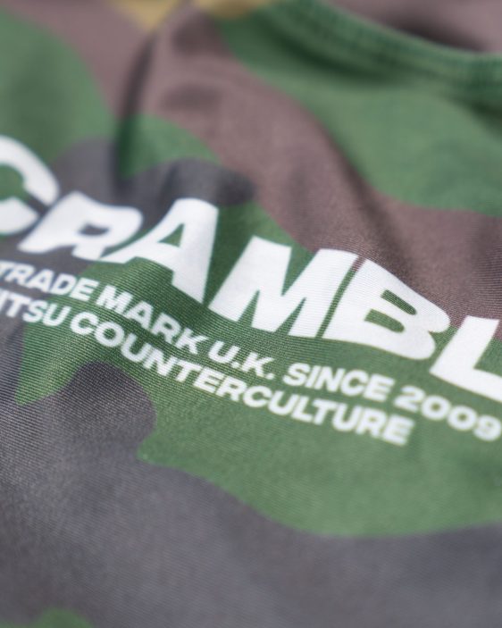 Scramble Tactic Rashguard - Woodland Camo Scramble Tactic Rashguard - Woodland Camo