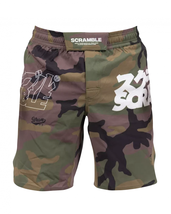 Scramble Base Shorts - Woodland Camo Scramble Base Shorts - Woodland Camo