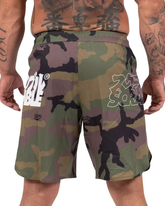 Scramble Base Shorts - Woodland Camo Scramble Base Shorts - Woodland Camo