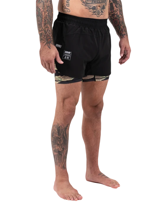 Scramble Combination Shorts - Camo Scramble Combination Shorts - Camo