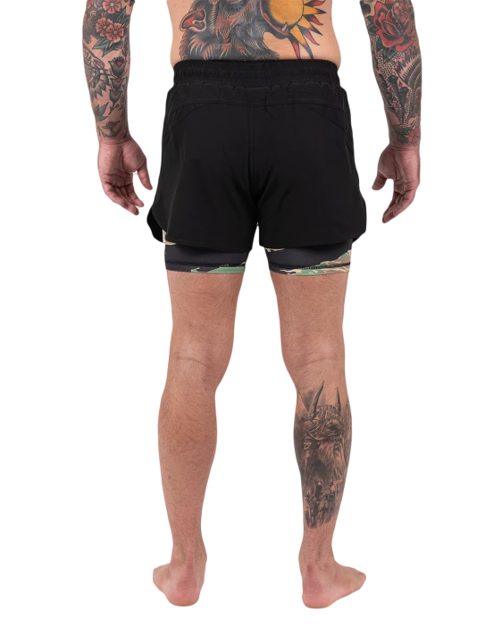 Scramble Combination Shorts - Camo Scramble Combination Shorts - Camo