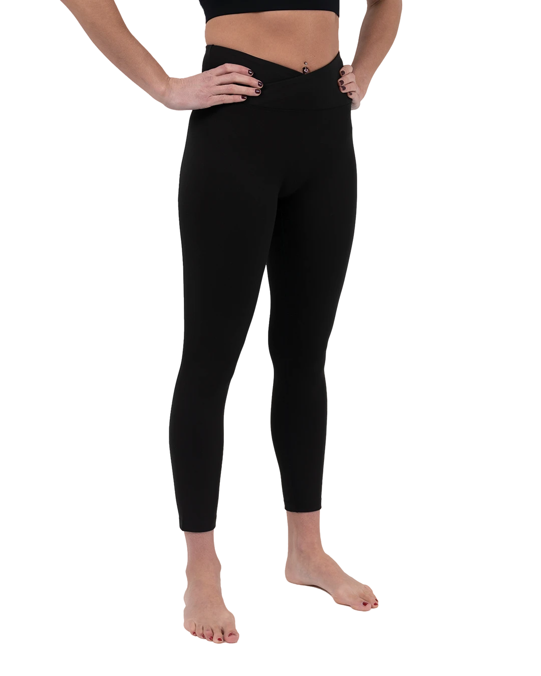 Hearts Seamless Training Leggings – Black