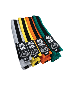 IBJJF Ranked Kids Belt - Black Stripe