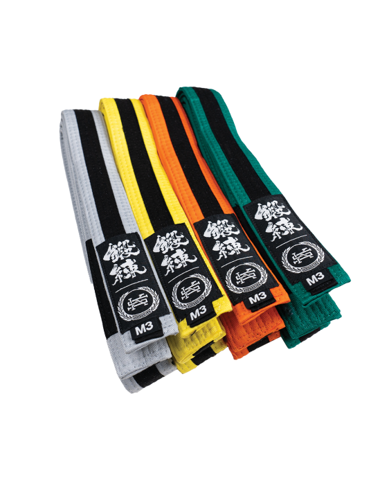 IBJJF Ranked Kids Belt - Black Stripe IBJJF Ranked Kids Belt - Black Stripe