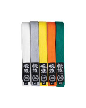 IBJJF Ranked Kids Belt - Solid Colour