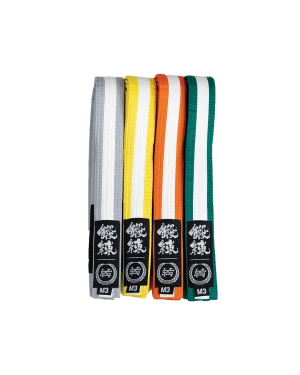 IBJJF Ranked Kids Belt – White Stripe