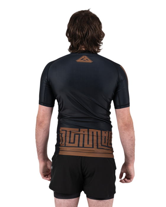 Ranked Rashguard - Brown Ranked Rashguard - Brown