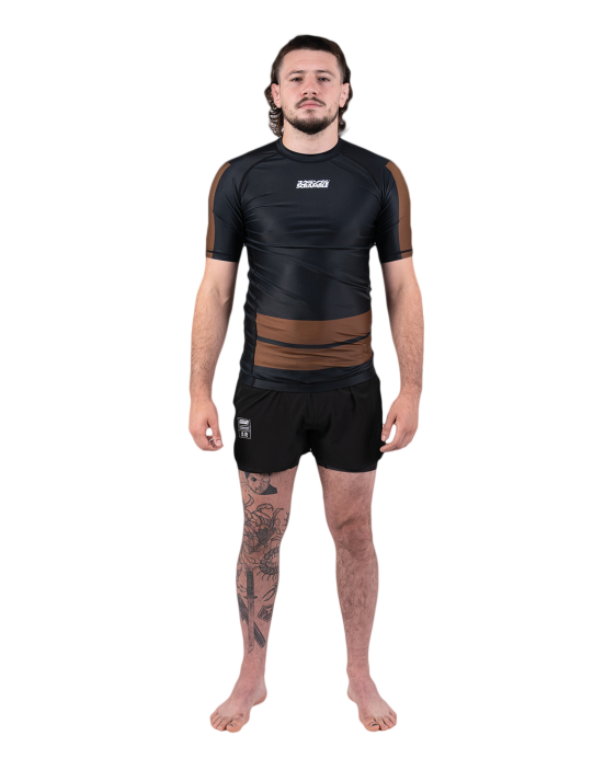 Ranked Rashguard - Brown Ranked Rashguard - Brown