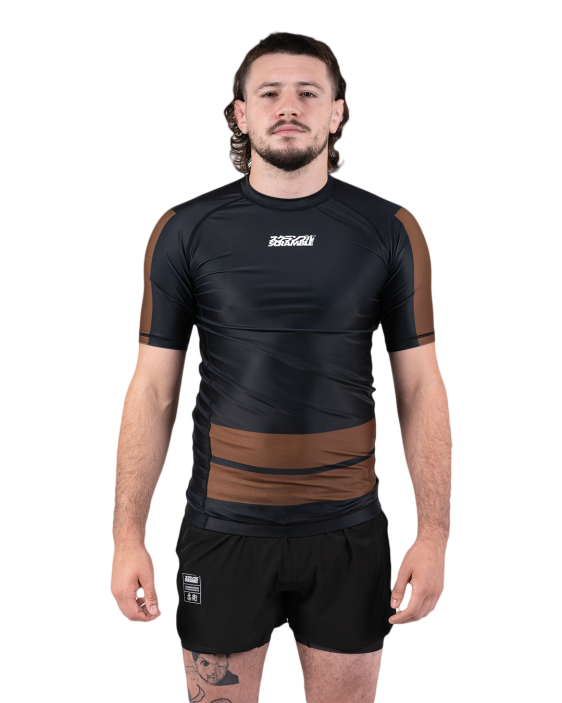Ranked Rashguard - Brown Ranked Rashguard - Brown