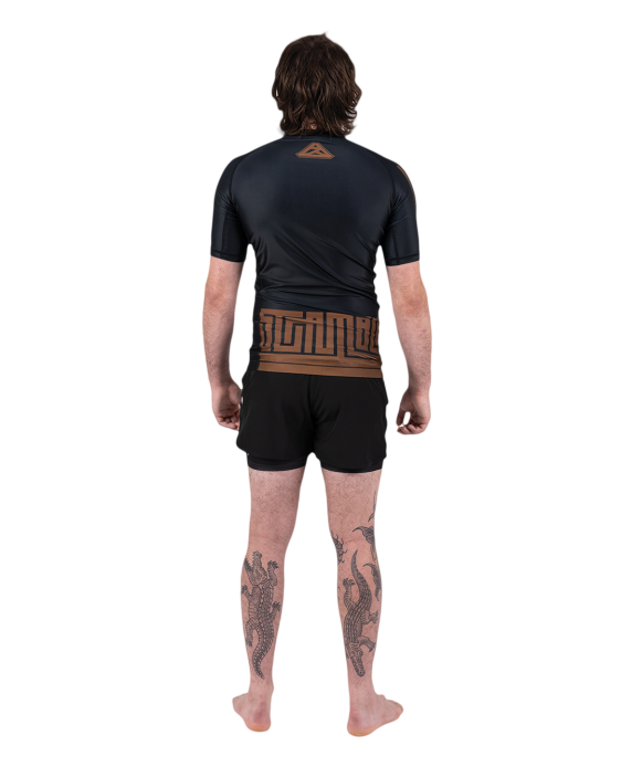 Ranked Rashguard - Brown Ranked Rashguard - Brown