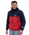Ame Jacket - Red / Navy