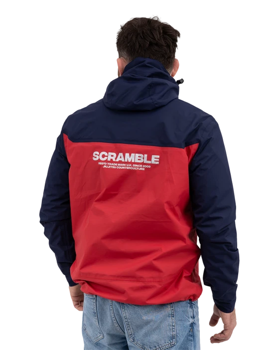 Ame Jacket - Red / Navy