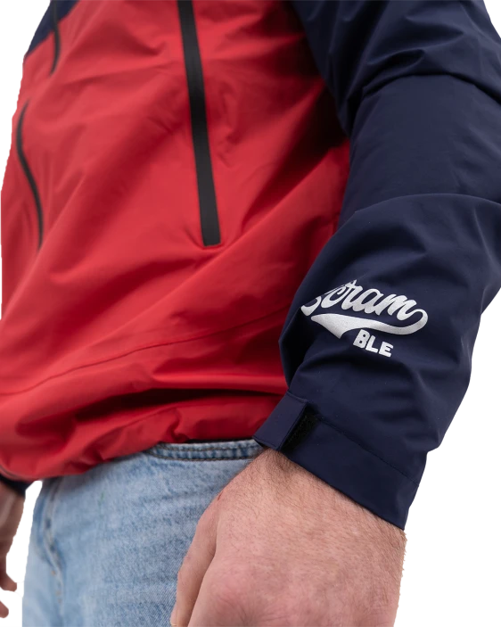 Ame Jacket - Red / Navy