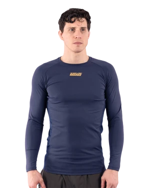 Shinobi Compression Top – Long Sleeve – Midnight Blue