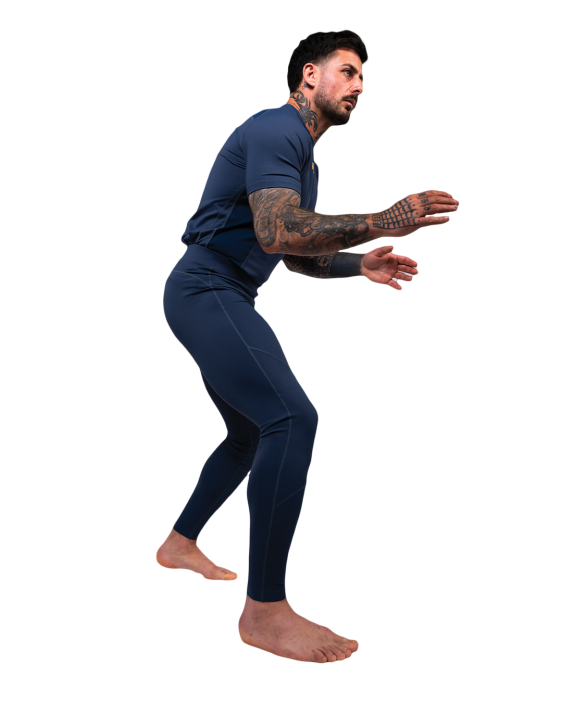 Shinobi Compression Top - Short Sleeve - Midnight Blue Shinobi Compression Top - Short Sleeve - Midnight Blue