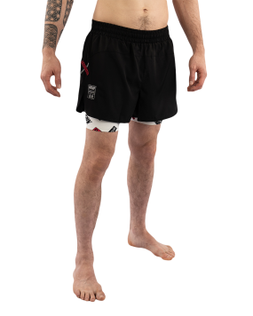 Scramble x Pancrase Combination Shorts