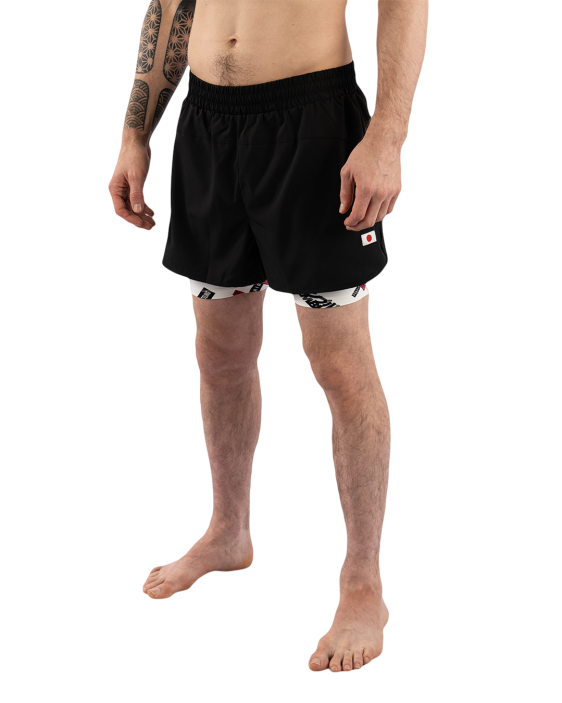 Scramble x Pancrase Combination Shorts Scramble x Pancrase Combination Shorts