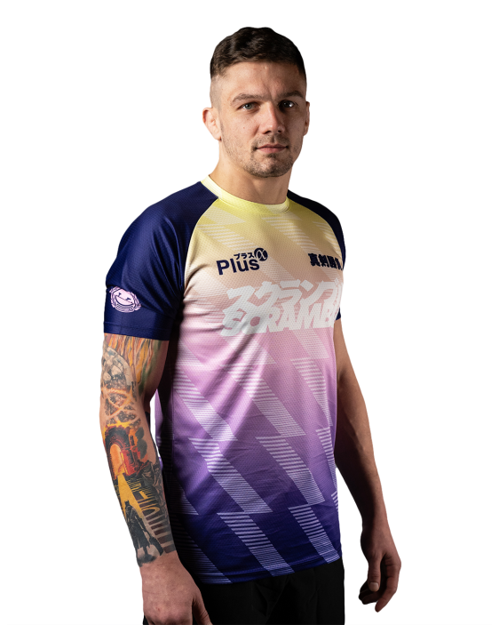 Dorai Training Top - Purple and Yellow Dorai Training Top - Purple and Yellow