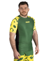 Baka Rashguard - Green & Yellow