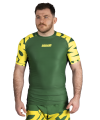 Baka Rashguard - Green & Yellow