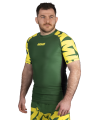 Baka Rashguard - Green & Yellow