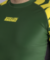 Baka Rashguard - Green & Yellow