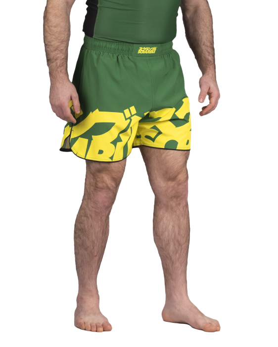 Baka Shorts - Green & Yellow Baka Shorts - Green & Yellow
