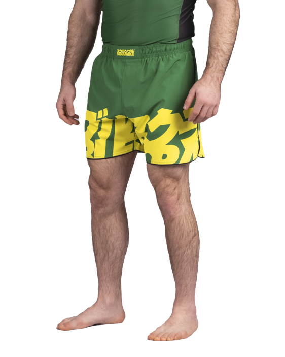 Baka Shorts - Green & Yellow Baka Shorts - Green & Yellow