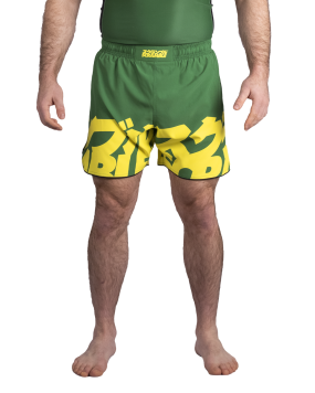 Baka Shorts - Green & Yellow