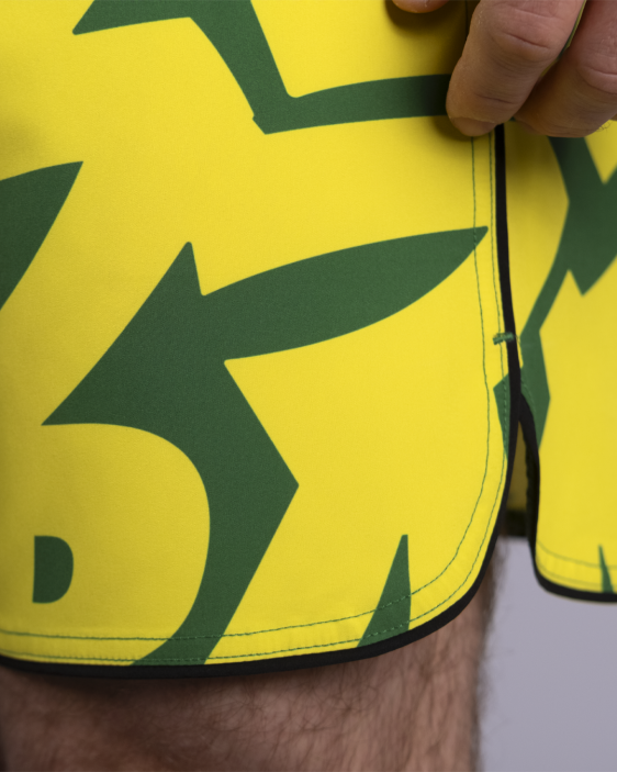 Baka Shorts - Green & Yellow Baka Shorts - Green & Yellow
