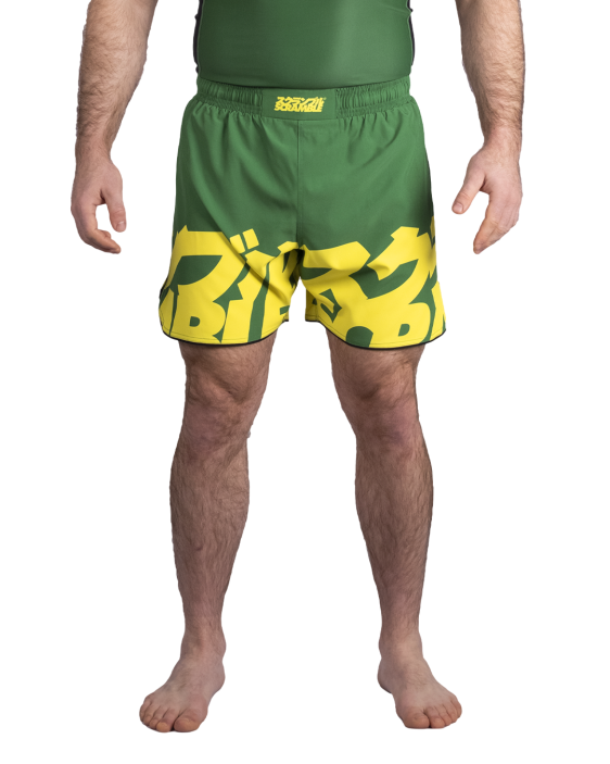 Baka Shorts - Green & Yellow Baka Shorts - Green & Yellow