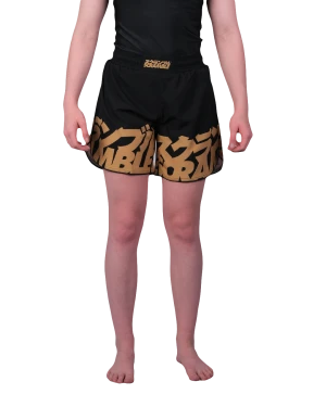 Baka Shorts Kids – Black/Gold