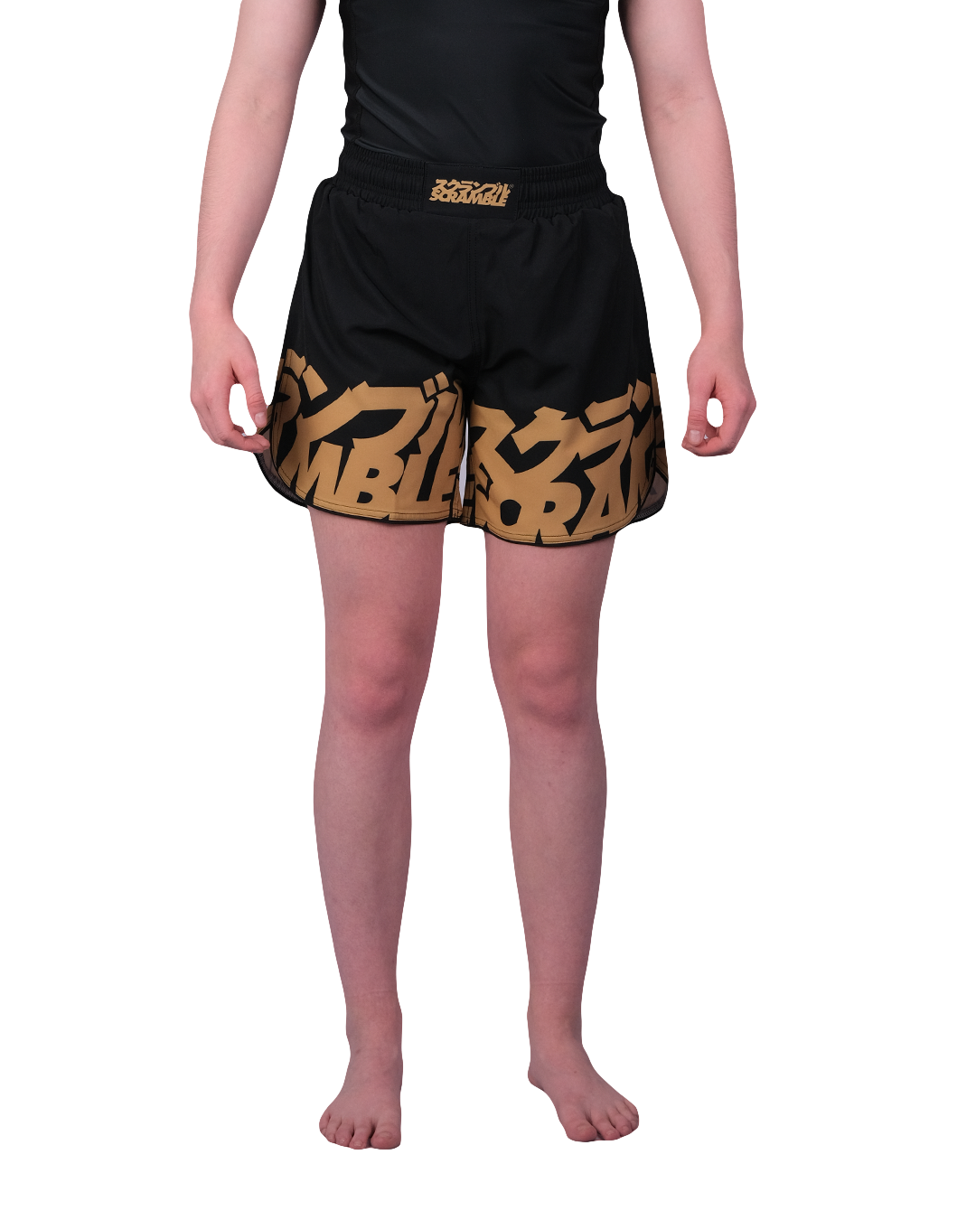 Baka Shorts Kids – Black/Gold