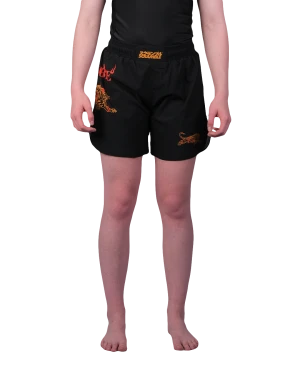 Burning Tiger Shorts – Kids