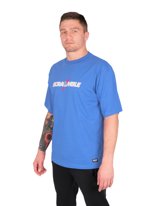 Scramble Never Die T-Shirt - Blue Scramble Never Die T-Shirt - Blue