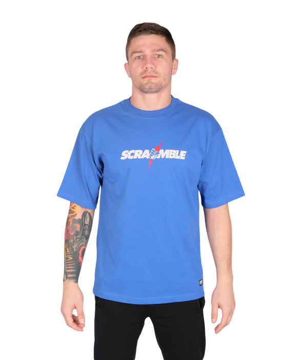 Scramble Never Die T-Shirt - Blue Scramble Never Die T-Shirt - Blue