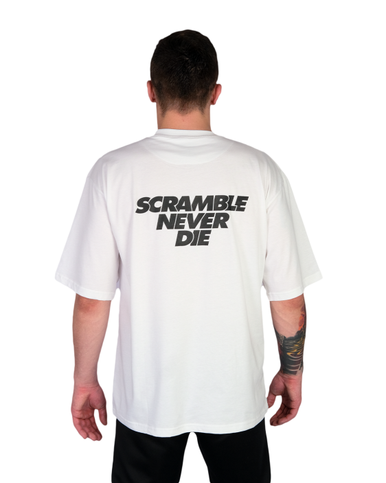 Scramble Never Die T-Shirt - White Scramble Never Die T-Shirt - White