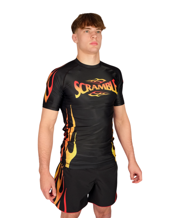 1998 Fire Rashguard - Black 1998 Fire Rashguard - Black