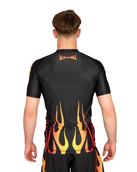 1998 Fire Rashguard - Black 1998 Fire Rashguard - Black