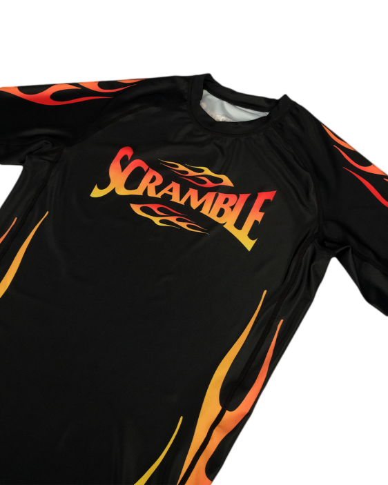 1998 Fire Rashguard - Black 1998 Fire Rashguard - Black