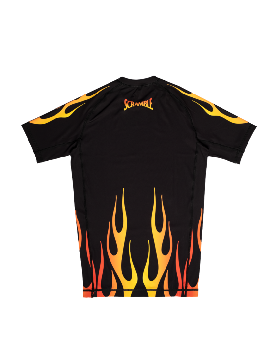 1998 Fire Rashguard - Black 1998 Fire Rashguard - Black