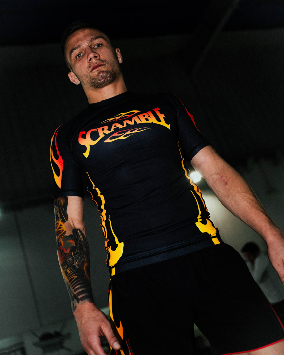 1998 Fire Rashguard - Black 1998 Fire Rashguard - Black